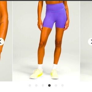 EUC Lululemon Based Pace High Rise Shorts